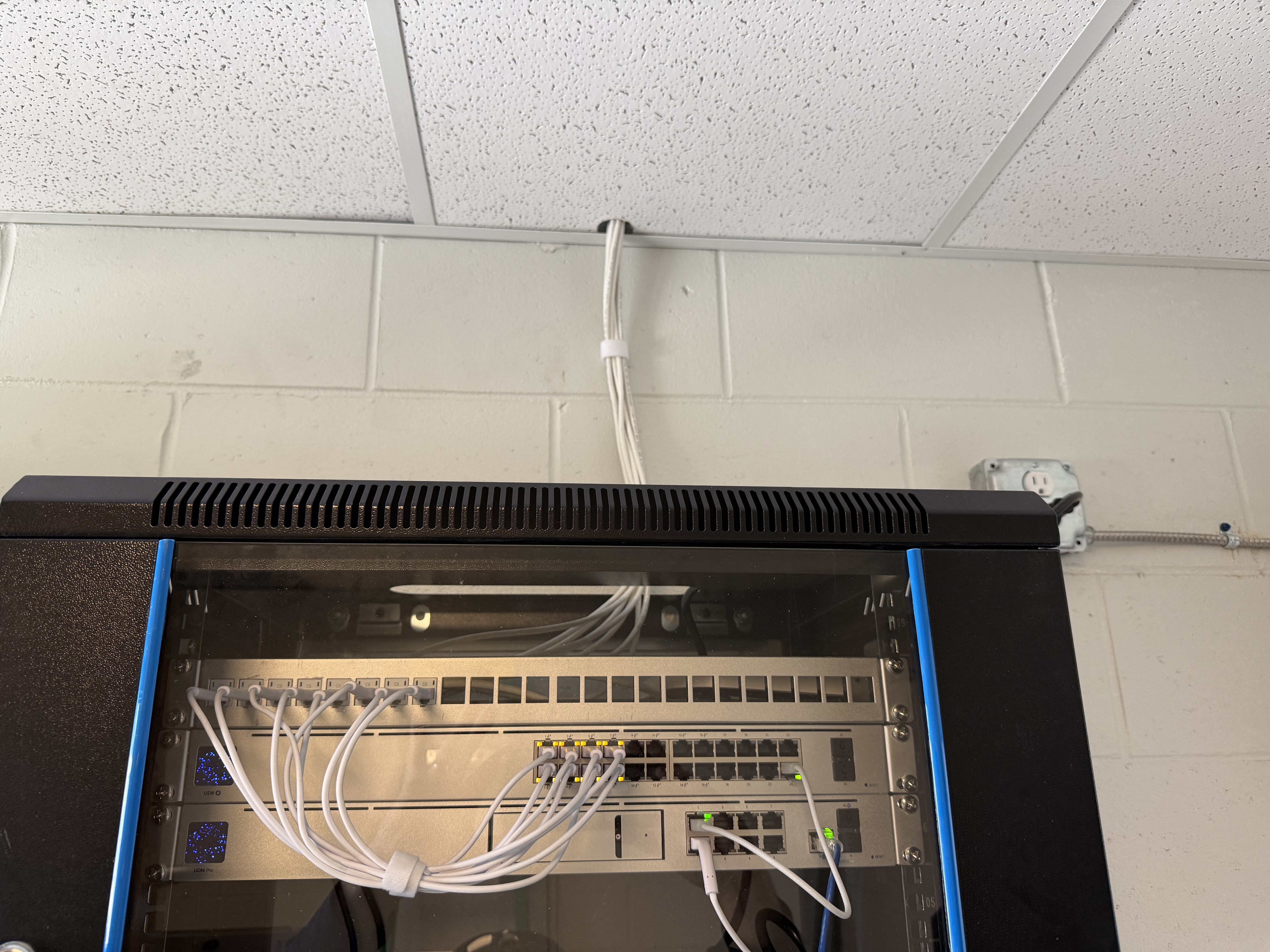 Network equipment installed for access control